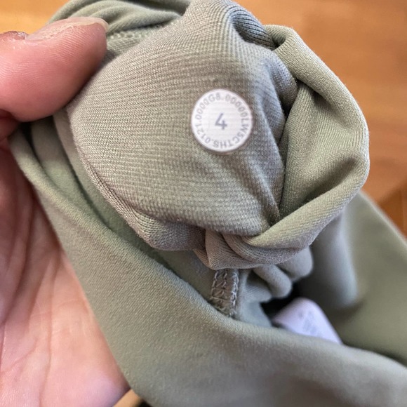 Lululemon Align HR Yoga Running Outdoor Rosemary Green Pants - Picture 8 of 9